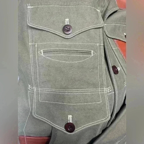 JUNYA WATANABE MAN  Jacket With Leather Trim - Picture 8 of 12